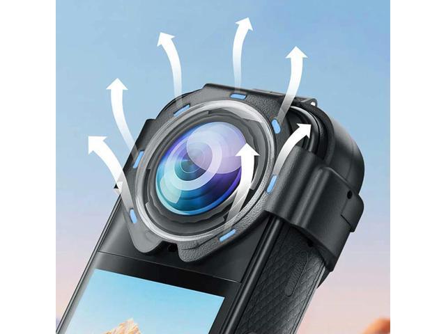 Snap-on Lens Guard Anti-Scratch Optical Glass Lens Protective Cover Lens Protector for X5 Camera Accessories