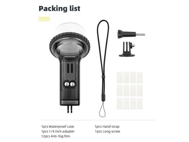 60m Waterproof Diving Case Protect Housing Shell Protective Cover Lens Housing Skin for Pocket 2 Gimbal Camera