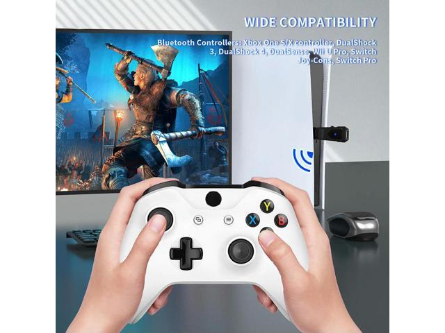 USB Gamepad Converter Bluetooth-Compatible/Wired Wireless Converter Wireless Controller Converter for PS4/PS3/Switch/PC
