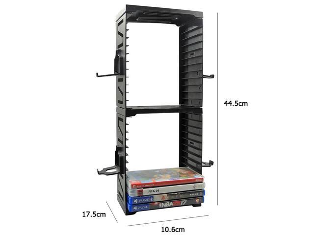 24 Game Disc Tower Holder Bracket Organizer Gamepad Controller Stand Lightweight Game Playing Elements