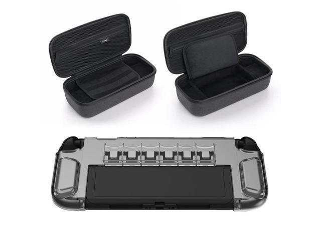 10-in-1 Accessories Bundle for Nintendo for Switch 2 Console Carrying Case Protective Cover Screen Protector 6 Thumb Grips Caps