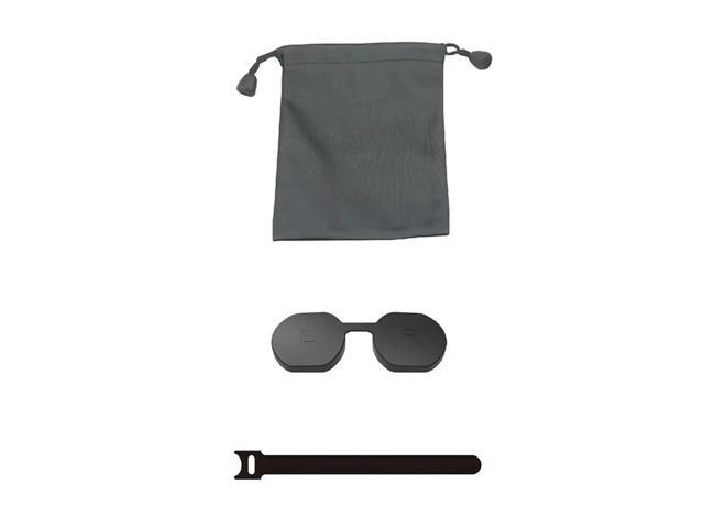 Eyeglass Organizer Bag with Lens Protection Cover PS VR2 Bag Shock Absorption Double Zipper for PS VR2 Eyeglass