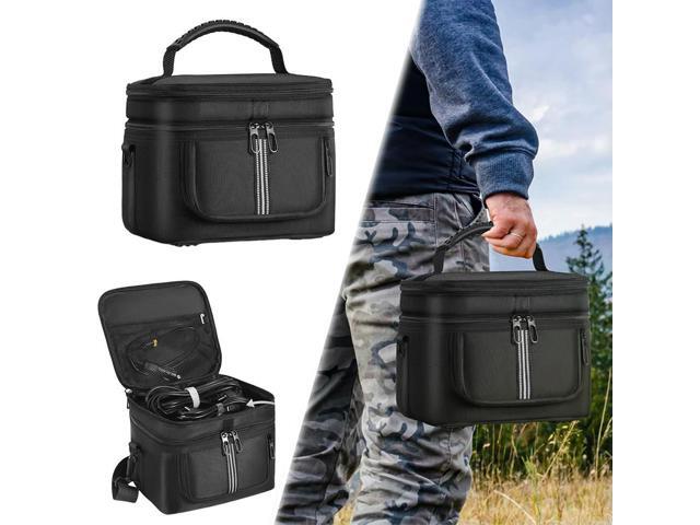Carrying Case for Ef Ecoflow River 2 Portable Power Station Bag Travel Bag Multiple Pockets with Shoulder Strap & Handle