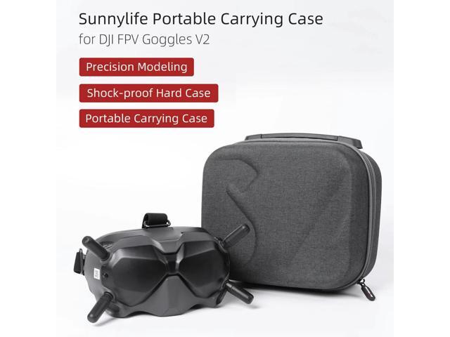 Electronic Equipment Protective Pack Case Hard Shell Bag Carrying Case for FPV Goggles V2 Protective Box Guard