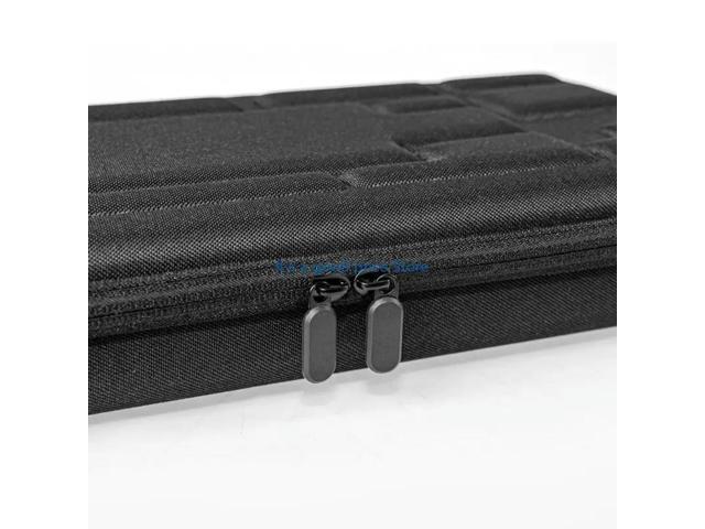 EVA Keyboard Case Durability For 84 Keyboards With Ergonomic Handle And Zippered Meshed Pocket For Accessories