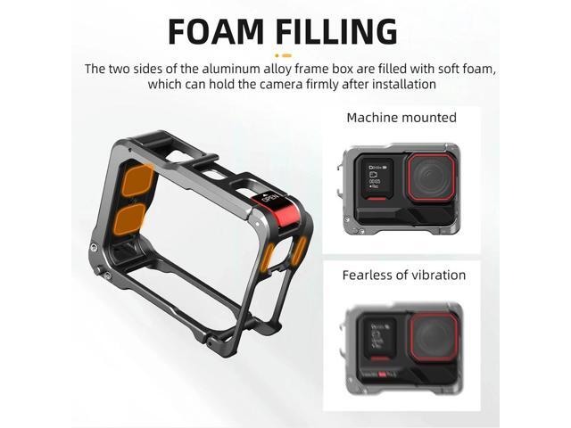Aluminum Alloy Cage with Cold Shoe Protective Frame Housing Shell Quick Release Housing Cage for Ace Pro/Ace Pro 2