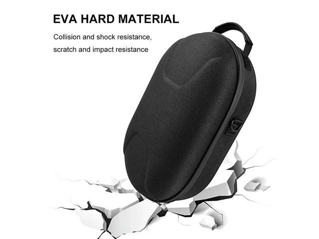 EVA Carrying Bag Case Waterproof Hard Shell Case Adjustable Shoulder Strap Shockproof Anti-Scratch for Quest 3 VR Headset