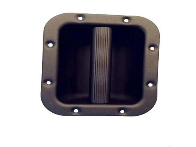 2Pcs Black Steel Speaker Cabinet Grips Replacement Easy Transport Sound Accessory Recessed Speaker Handle Replacement