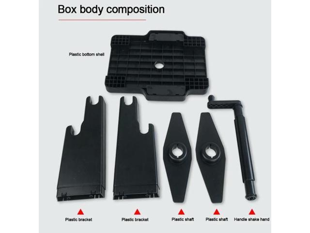 el Rewinder Hand Crank Printer External Paper Holder Manual Winder Large Roll el Holder Stent Universal