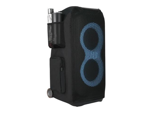 Carrying Cover Case Multifunctional Mesh Slip Cover Scratch Resistant Protective Sleeve for JBL PartyBox Stage 320 Speaker