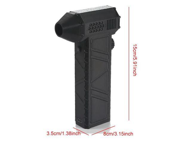 130000RPM Mini Turbo Jet Fan Brushless Motor Powerful Airflow Violent Air Blower 3000mAh Handheld Duct Fan Dust Cleaning Tools
