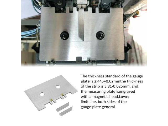 Mechanical Alignment Cassette Head and Steering Gauge Wear Resistant Easy Install with Alignment Bar