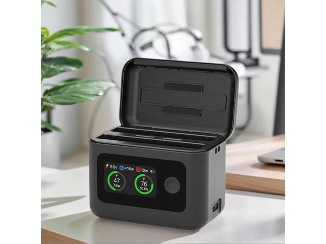 For X5 Charger Case Dual-Slot Portable Charging Box Portable Charger Action Camera Accessories