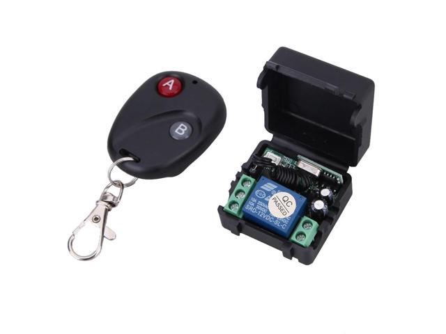 Wireless Remote Control Switch DC12V 10A 433MHz Transmitter with Receiver