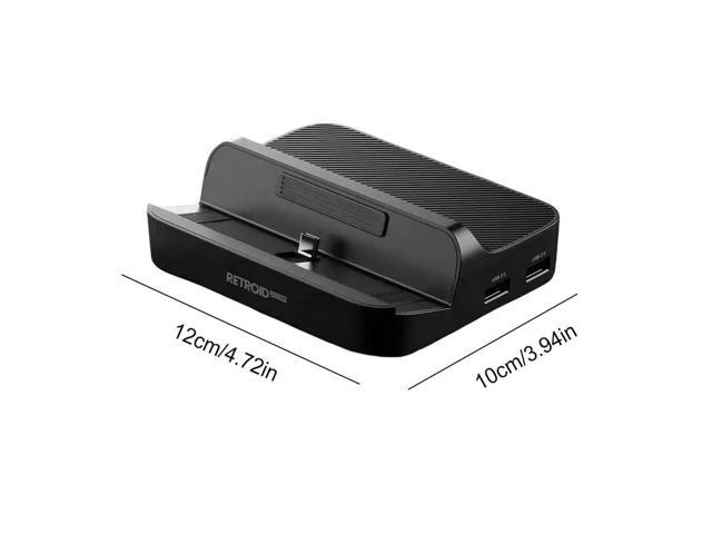 7-In-1 Charging Dock for Retroid Pocket 5 Docking Station 3*USB3.0 2*USB2.0 Charging Station Mini Game Console Dock Accessories