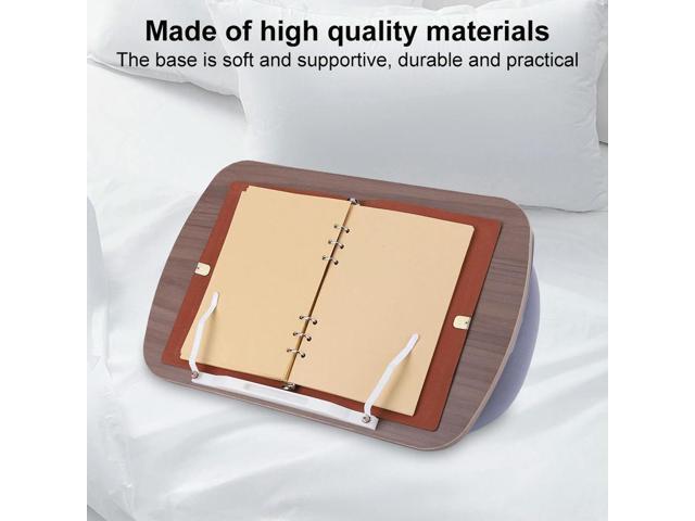 Lap Beanbag Book Stand Hands Free Lap Book Holder for Book Laptop Pad Lap Desk Pillow Ideal Gift for Book Lovers