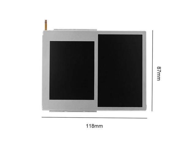 Upper Lower Screen Easy Installation Wear-resistant for 2DS Game Console LCD Screen Replacement Repair Parts