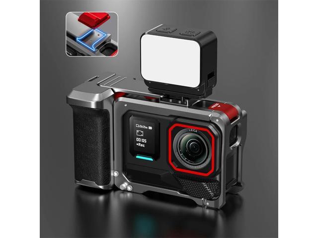 For Ace Pro/2 l Camera Grip Mount Anti-Fall Sports Camera Protective Case Detachable Street Photo Vlog Accessories