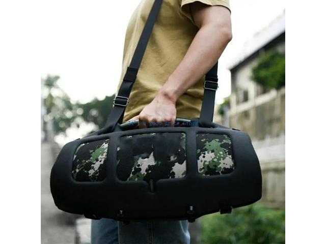 Portable Speakers Case Travel Case Replacement for Boombox 3 Portable Bluetooth-compatible Speakers Bag Replace