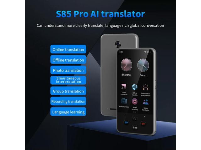 Real Time Translation Device 138 Languages Two-Way Language Translator Portable Instant Translator for Business Learning Travel