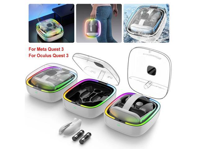 VR Headset Fast Charger Station Base with 2 Batteries Headset Display Holder Fast Charger Station For Quest 3 Accessories