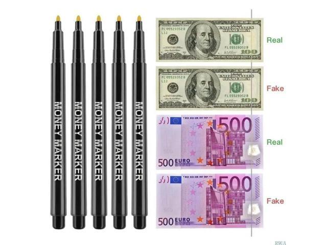 Bill Detector Money Marker Support USD,EUR,RMBs Quick andEasy to Use
