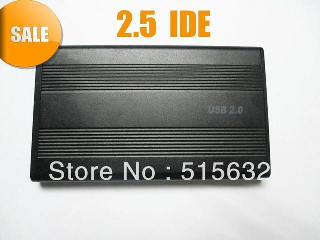 USB 2.0 2.5' Hard Drive IDE HDD Ext Enclosure Case USB Cable & screws kit