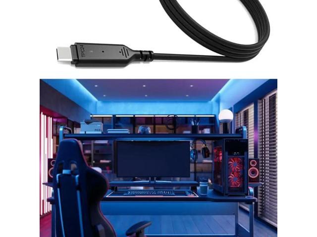 USB C Cable 78.7in for Switching Between Keyboard Mouse Controller Adapter Cord