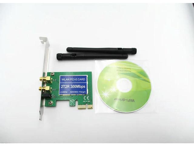PCI-e PCI Express 300M 802.11b/g/n Wireless Card Adapter for Desktop Laptop