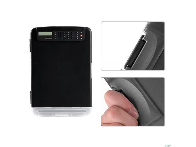File Case with Clipboard and Calculator Water Resistant File Organiser Case