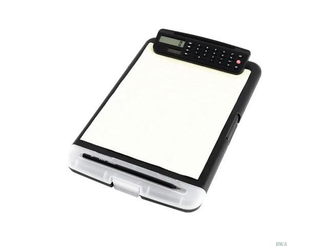 File Case with Clipboard and Calculator Water Resistant File Organiser Case