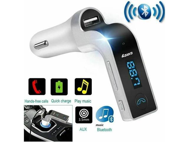 Wireless Bluetooth 4.0 Car MP3 Player FM Radio Transmitter LCD USB Charger Kit CAR G7