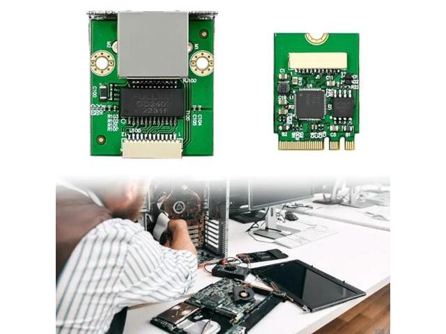 M.2 A+E Networking Adapter 2.5Gbps/1000/100Mbps Fast Speed Transfer Ethernet