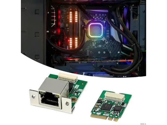 M.2 A+E Networking Adapter 2.5Gbps/1000/100Mbps Fast Speed Transfer Ethernet