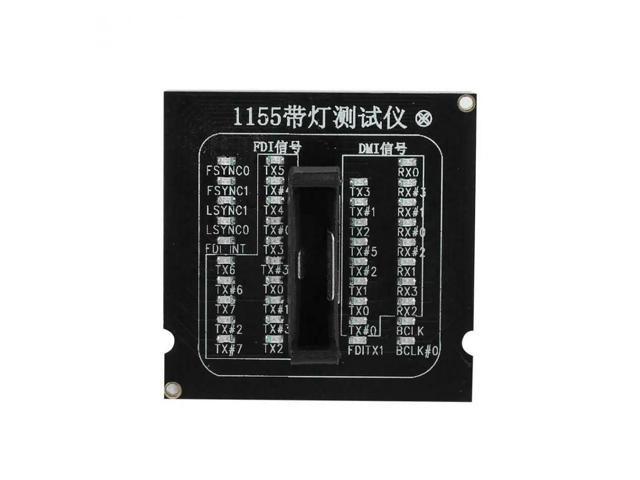 Desktop Motherboard CPU Tester Test Card with LED Light for 1155