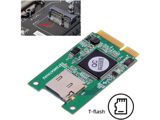 JoniSerl MSATA 30x50mm to Micro SD T-Flash TF Card Reader Adapter Converter Embedded for Industrial Mobile SSD