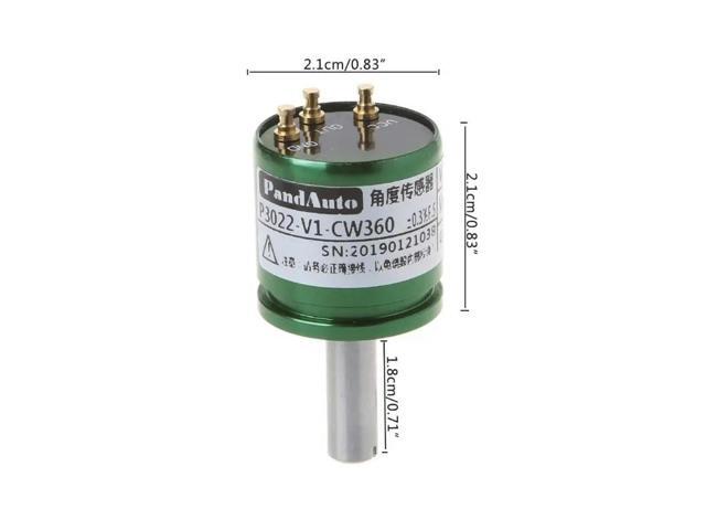 Effect Potentiometer Transducer Rotation Displacement Non Cont