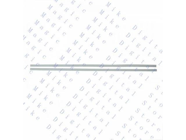 Silver Rubber Bumper Feet Strips For 17-BY 17-by0026ds 17-CA 17T-BY 17Z-CA