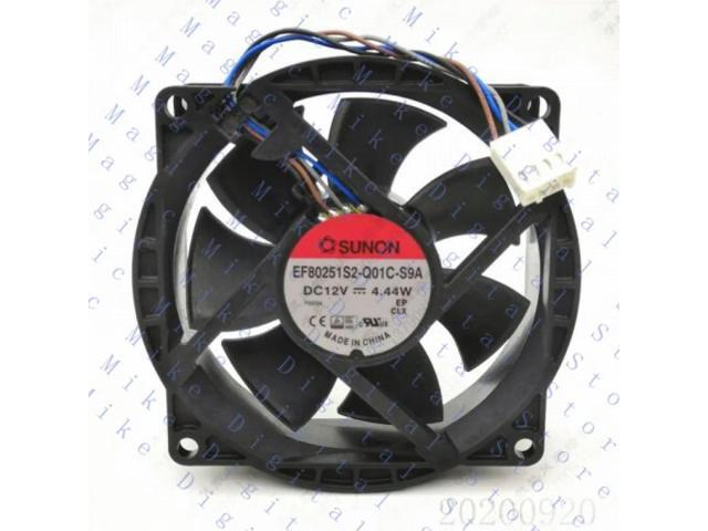 1PC for 8025 12V 4.44W 8CM Chassis CPU Cooling Fan EF80251S2-Q01C-S9A