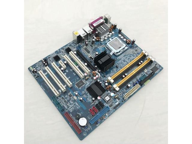 For Advantech Industrial Motherboard Supports Dual Network Card DDR2 775 Four-channel AIMB-763 AIMB-763G2 AIMB-763G2-00A1E