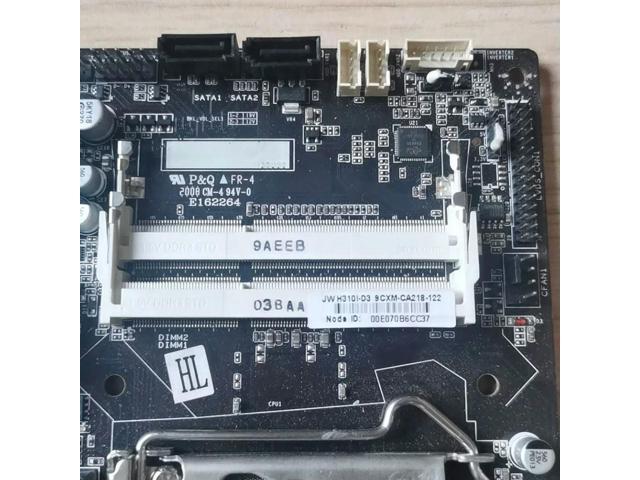 For JW industrial control motherboard supports 8th and 9th generation processors H310I-D3
