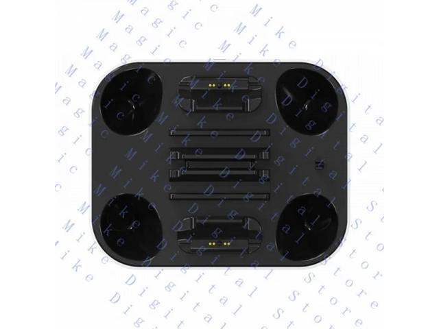For PS5 Portal Game Console Base Charging Base with Dazzling Color RGB Lights