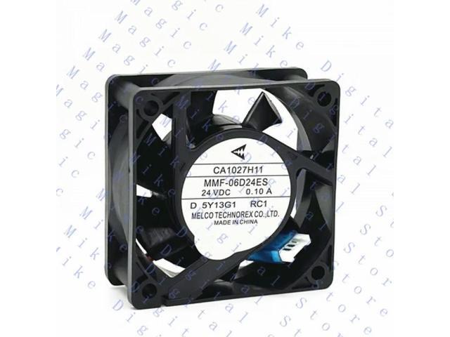1PC CA1027H11 MMF-06D24ES-RC1 6025 24V 0.10A 3-pin inverter fan