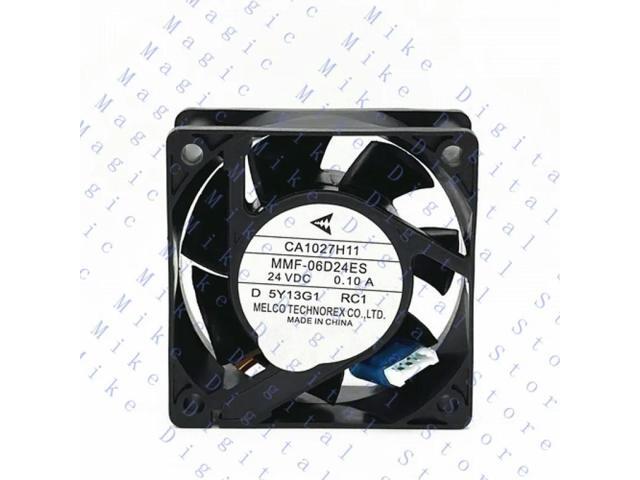 1PC CA1027H11 MMF-06D24ES-RC1 6025 24V 0.10A 3-pin inverter fan