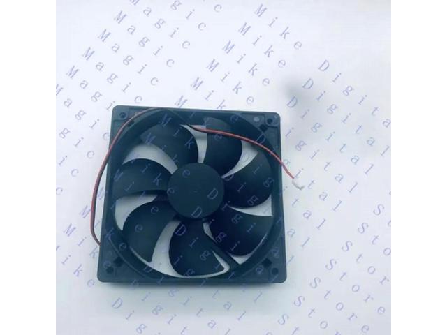 1PC 2-Wire Silent Cooling Fan PLA12025S12M 12025 DC12V 0.13A 12CM