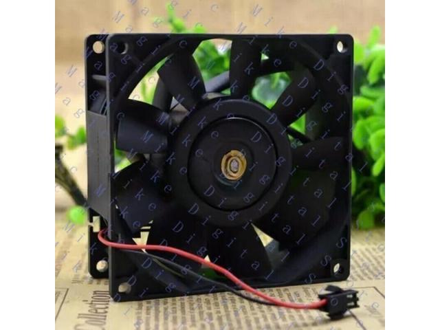 1PC For 12V 3.72A large air cooling fan 2 cables 9038 PFB0912DHE 9 cm
