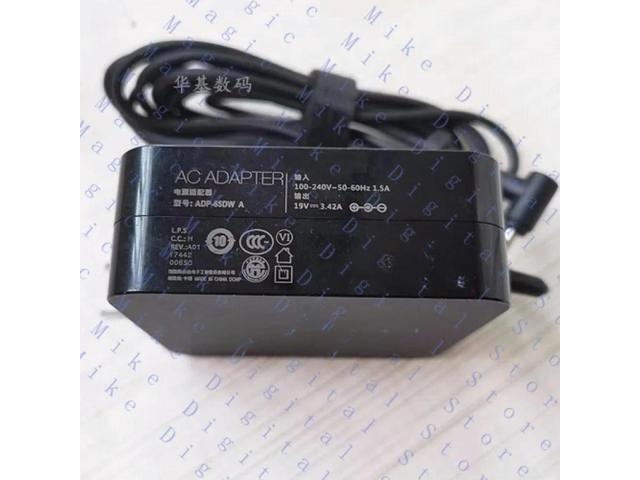 For laptop X550C y581L charger 19V3.42A computer power adapter W519L