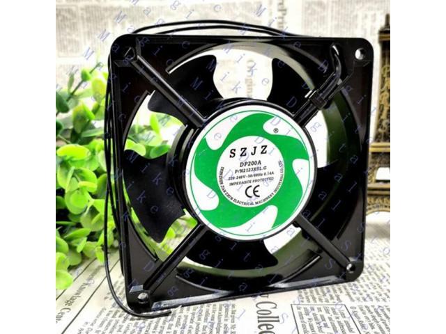 1PC For SZJZ DP200A 2123XSL 220-240v 0.14A 12038 Fan