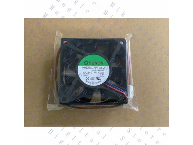 1pc 7CM 7025 24V 4.3W 3-wire inverter cooling fan PMD2407PTB1-A