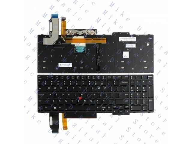 US Keyboard with Backlit for Thinkpad E580 E585 T590 P52 P53 P72 P73